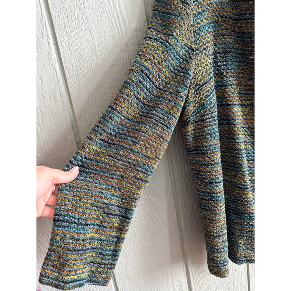 Vintage Alfred Dunner Woman 16W Textured Knit Button Front Jacket Cardigan USA - Picture 8 of 8